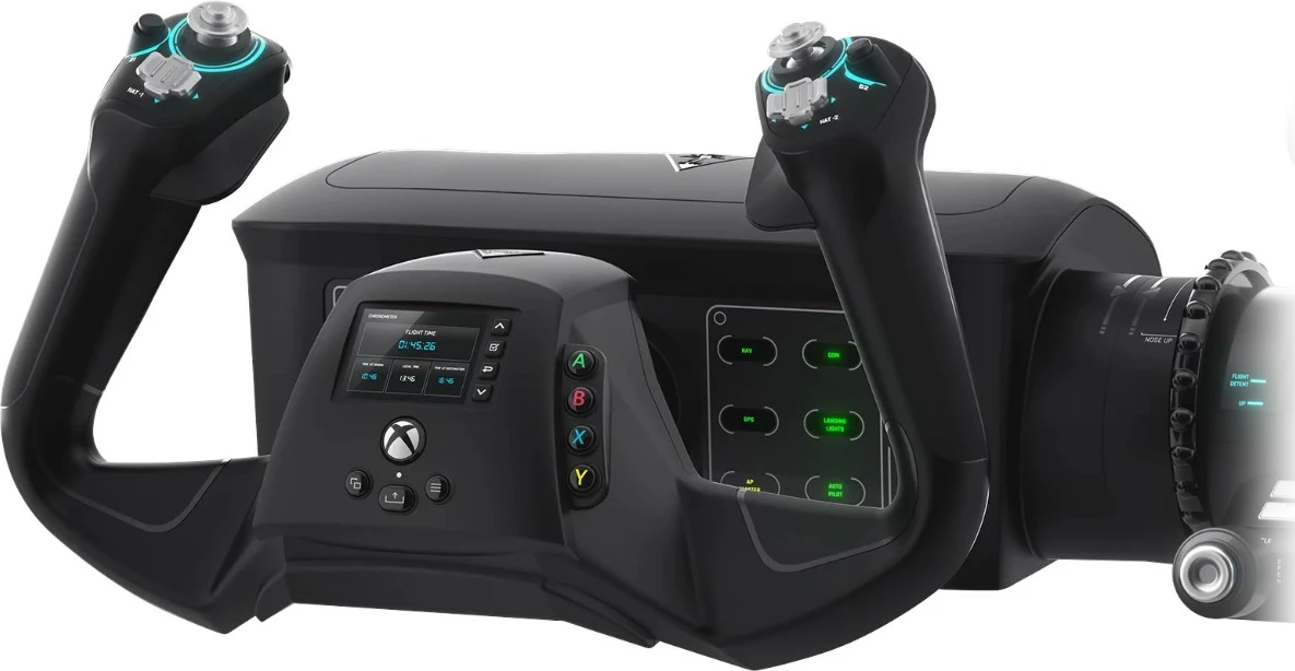 Sistem kontrolli fluturimi Turtle Beach VelocityOne Flight, USB, për PC dhe Xbox, i zi