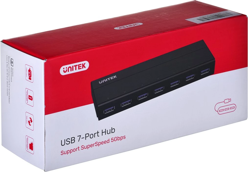 Hub USB 3.0 UNITEK Y-3184, i zi