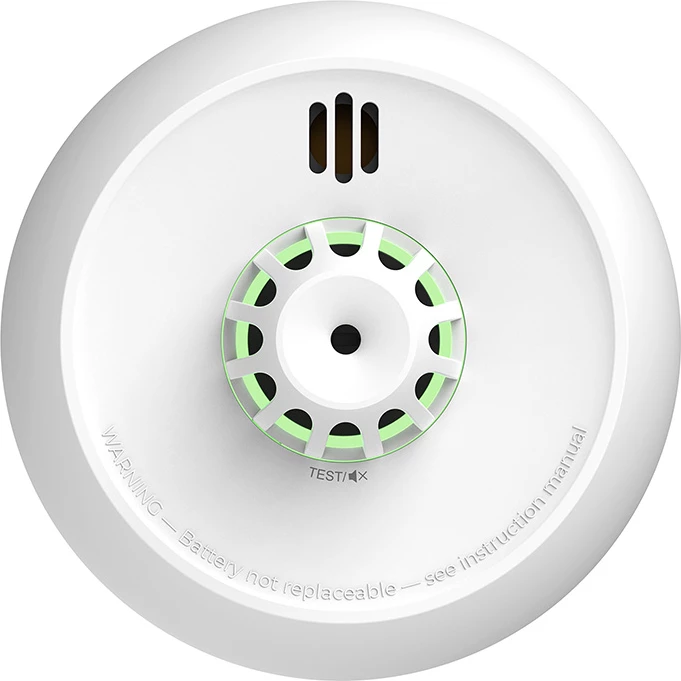 Sensor nxehtësie, X-Sense, XH-2-M Link+ Pro, lidhje pa tela 868 MHz, alarm ≥85 dB, bateri e mbyllur deri 10 vjet, i bardhë