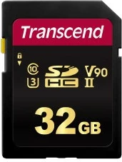 SD kartelë Transcend 700S 32GB, Class 10, UHS-II, V90, e zezë
