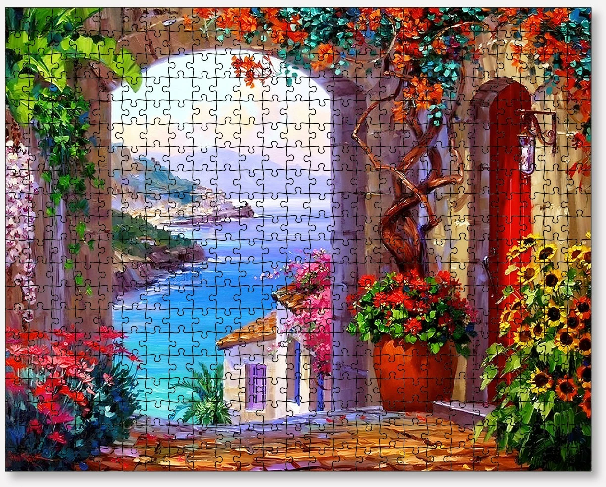 Puzzle 500 copa, Evila Originals, shumëngjyrësh, PZL_010_500