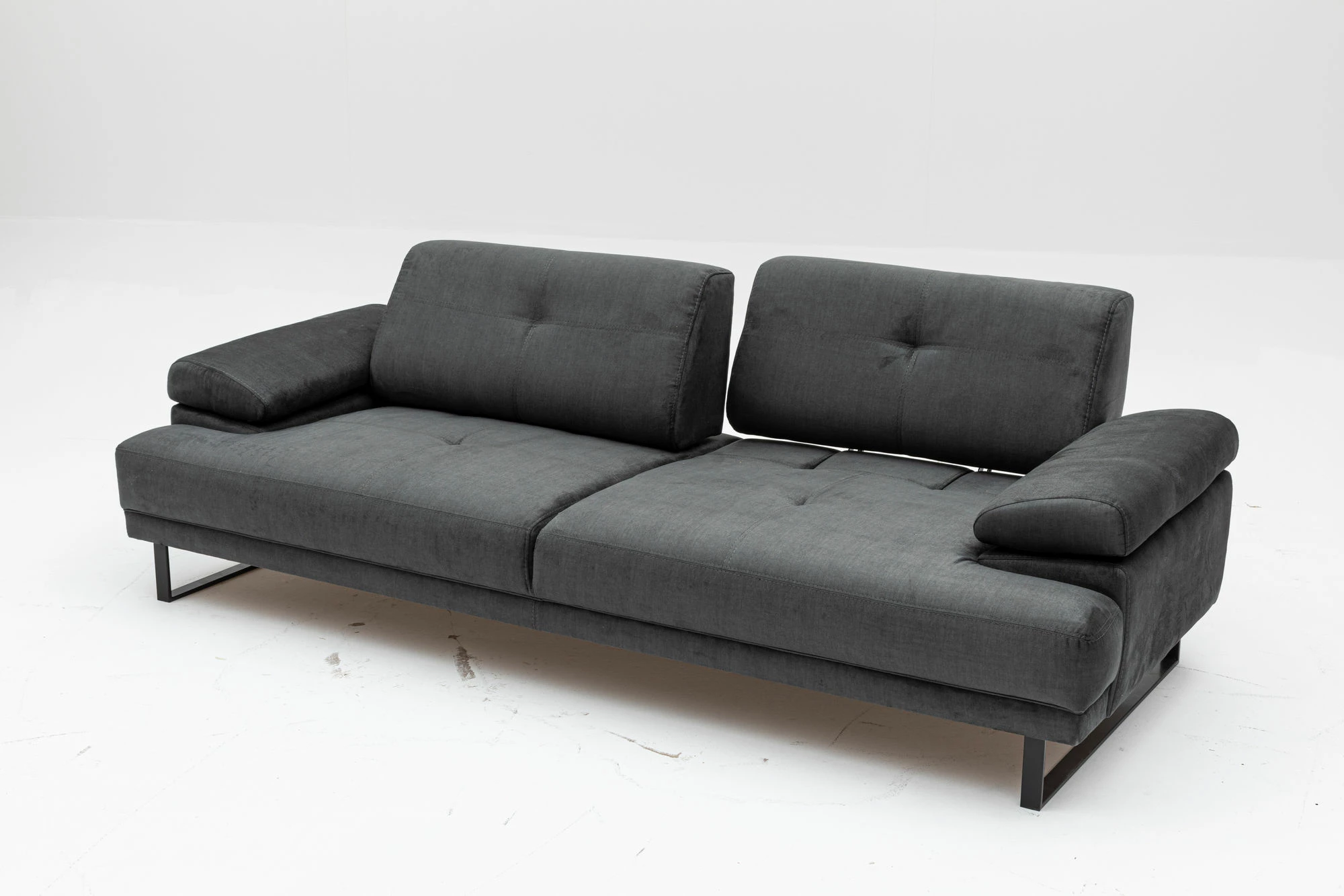Divan-krevat 3 vendësh, Atelier del Sofa, Mustang, antracit