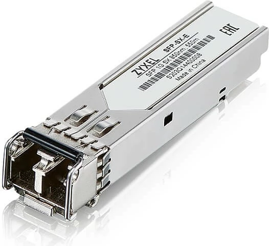 Modul fibër optike Zyxel SFP-SX-E, 1000 Mbit/s, SFP, LC, 550 m, ngjyrë çeliku