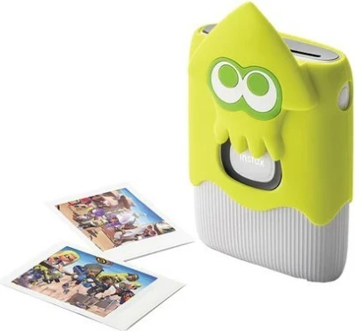 Printer foto Fujifilm Instax Mini Link 2 Special Edition Nintendo Splatoon 3, Bardhë, me etui