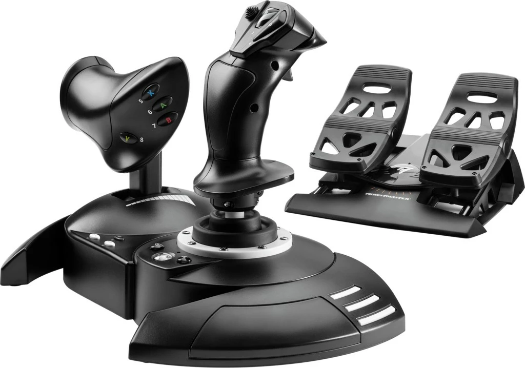 Joystick Thrustmaster T.Flight Full Kit, për Xbox/PC, me kabllo, i zi