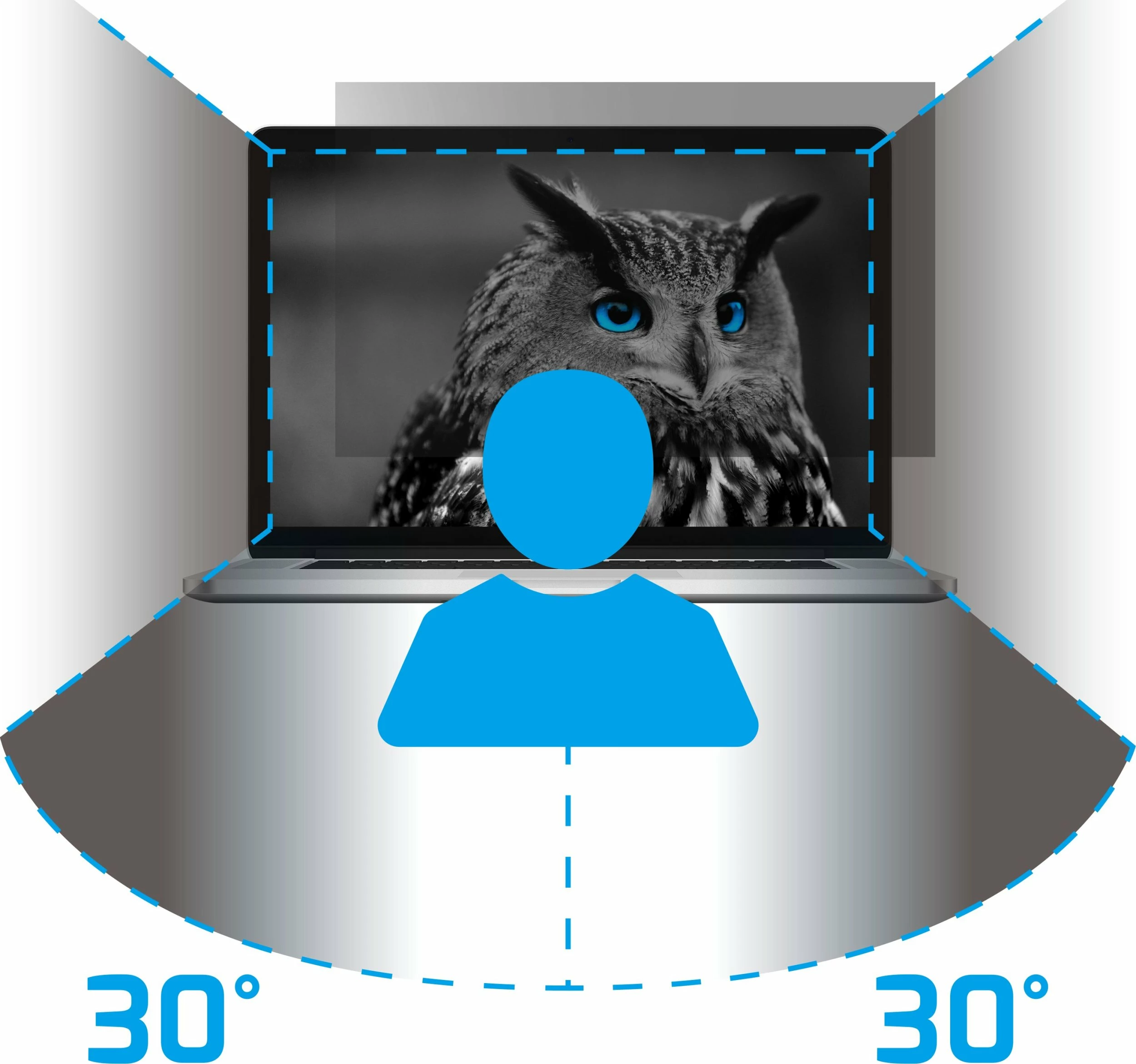 Filter privatësie për ekran Natec OWL NFP-2288 17.3\" 16:9