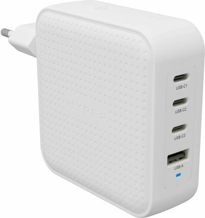 Karikues udhëtimi Targus, 100W, 4 porta USB-C/USB-A, i bardhë