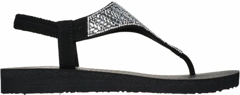 Sandale Skechers për femra, të zeza