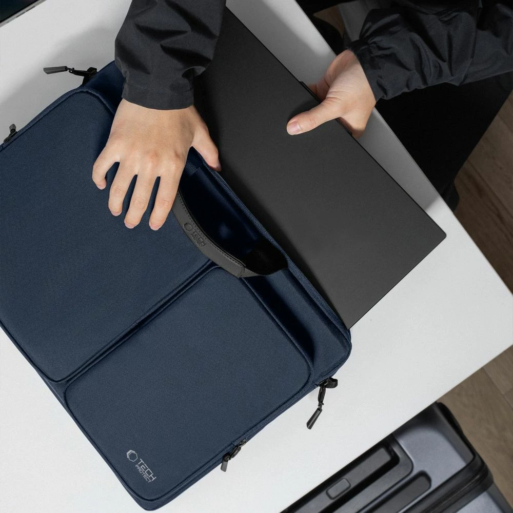 Çantë laptopi Tech-Protect Defender, 17", Kaltër