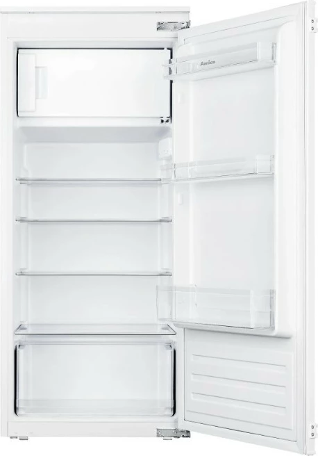 Frigorifer me ngrirës Amica BM210.4i(E), 163 L, i bardhë, i integruar