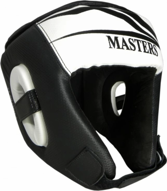 Helmetë boksi Masters për meshkuj, të bardhë