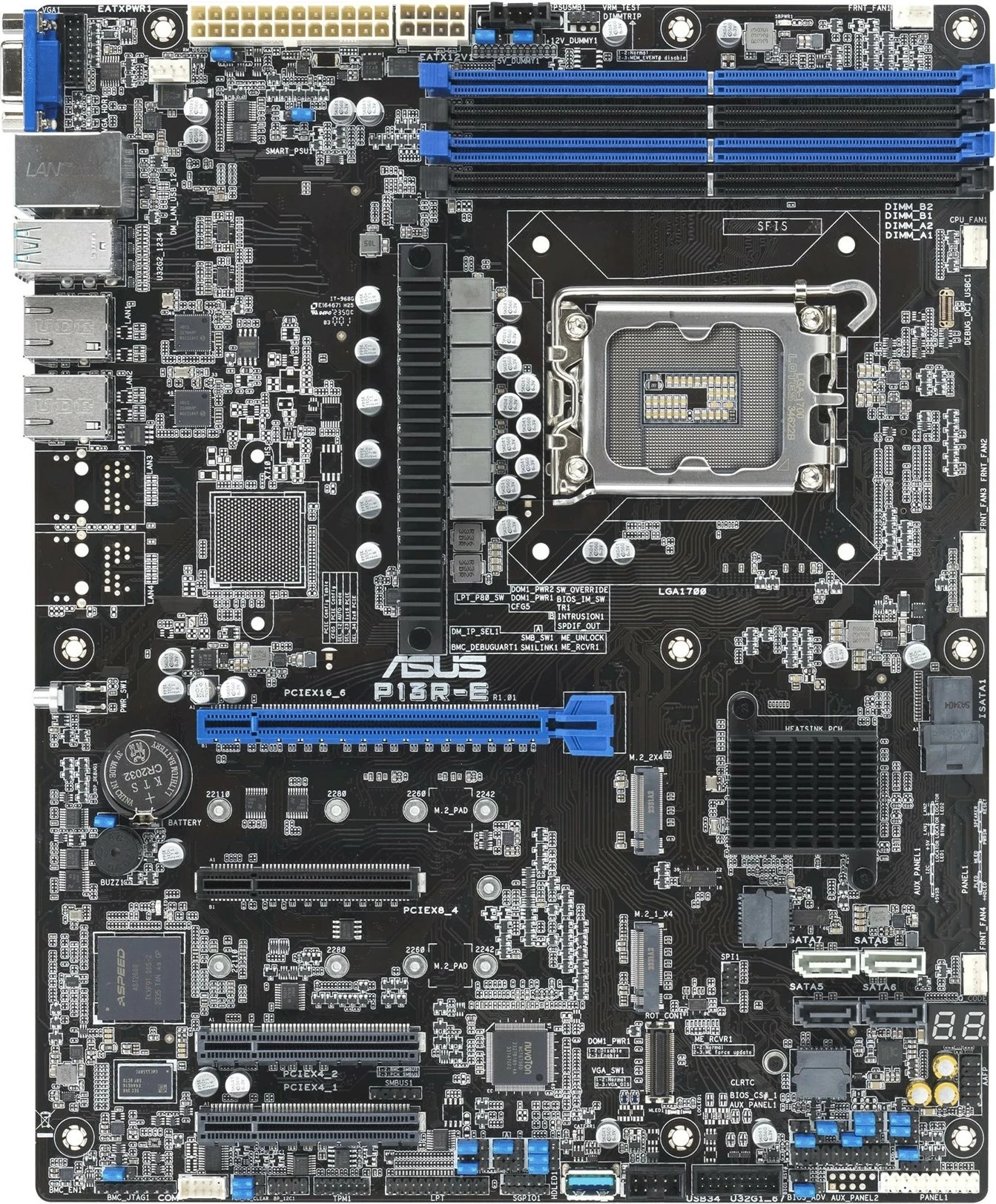 Pllakë amë ASUS P13R-E, Socket 1700, C266, DDR5, ATX