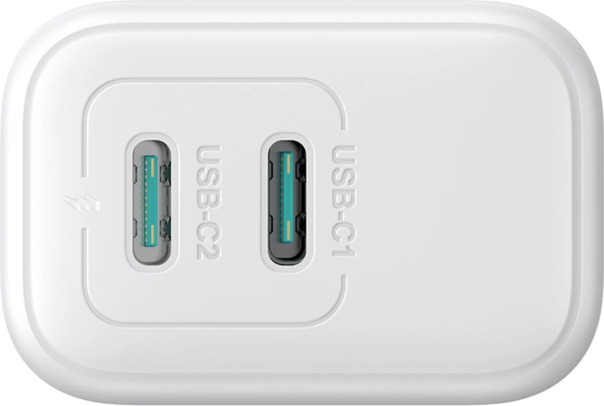 Kasë karikues Joyroom JR-TCF12, 2x USB-C, 20W, e bardhë