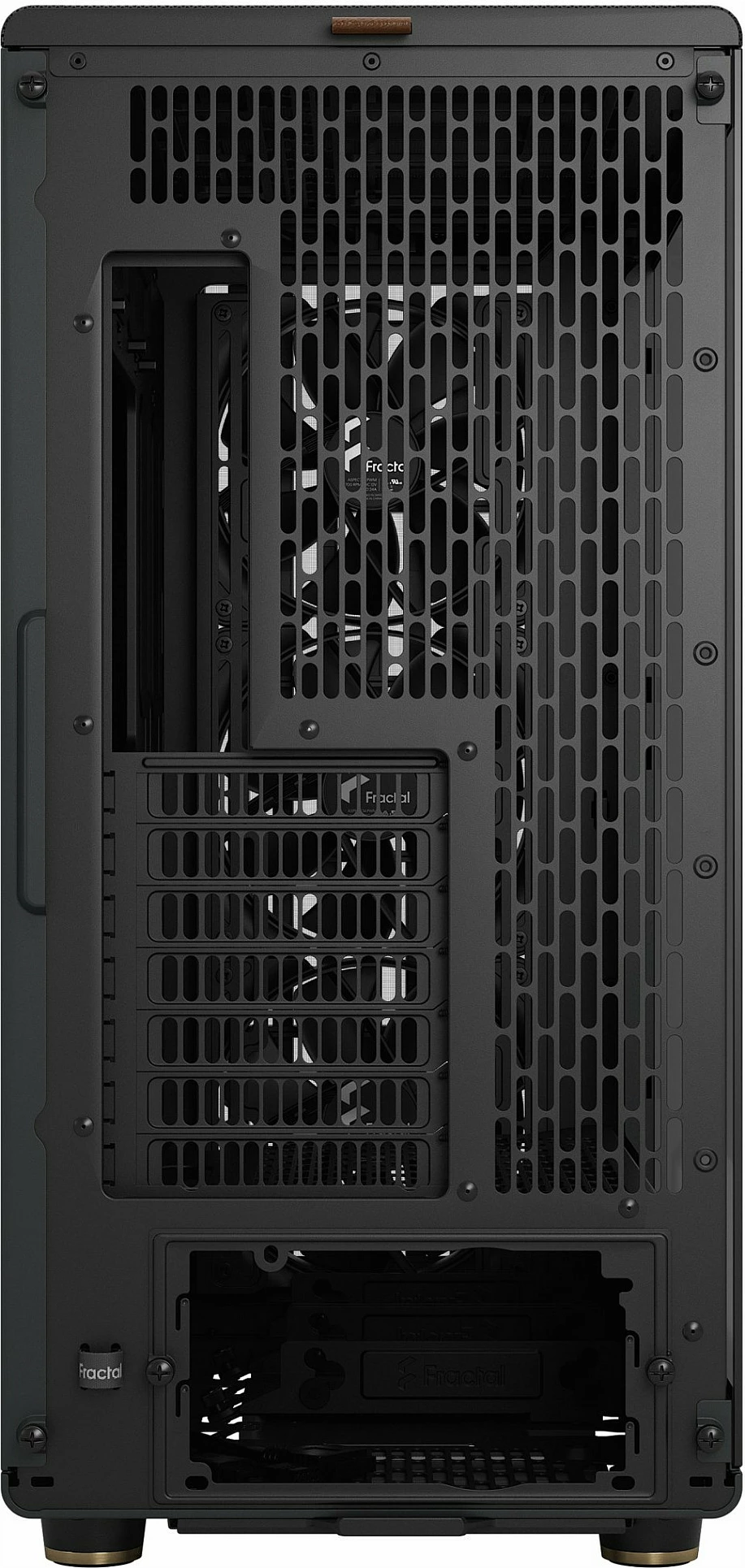 Kasë Fractal Design FD-C-NOR1X-02, Midi Tower, ATX, EATX, micro ATX, Micro-ITX, e zezë, qymyr