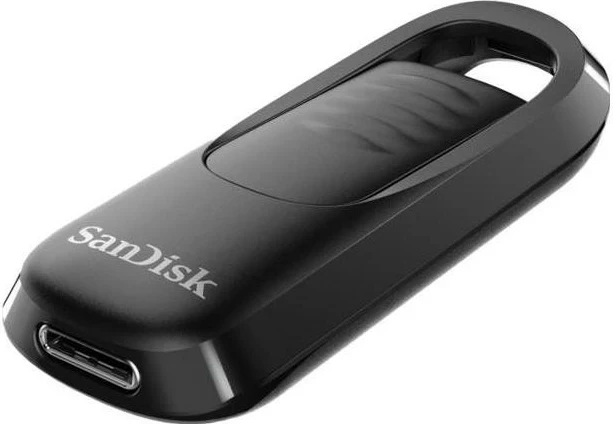 USB SanDisk Ultra Slider 64GB, USB Type-C, 300 MB/s, zi