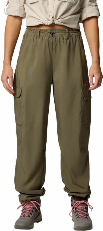 Pantallona të gjata Columbia për femra, të gjelbra