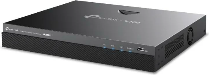 NVR TP-Link VIGI NVR2008H-8MP, 8MP, PoE, HDMI, e zezë