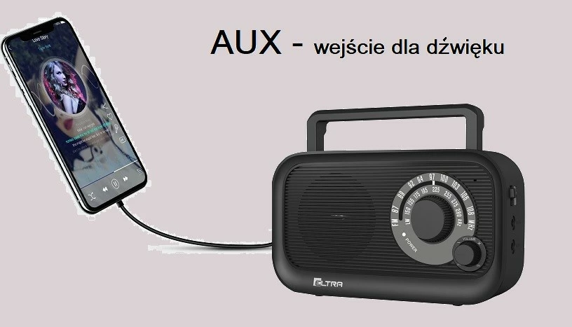 Radio Eltra HANIA, mono, FM/LW, e zezë