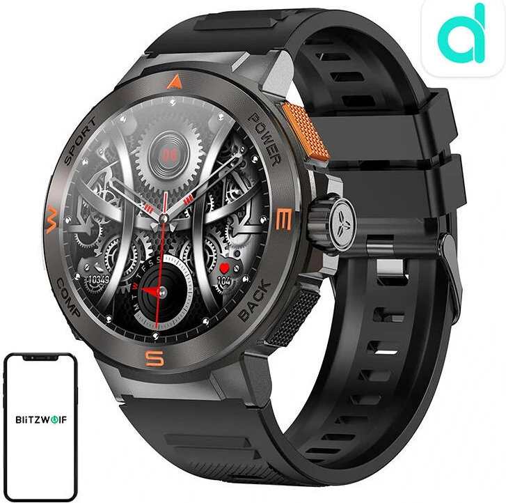 Smartwatch BlitzWolf BW-AT5, 1.43" AMOLED, i zi