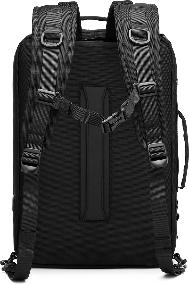 Çantë shpine/laptopi Wozinsky Premium 15.6 inç, me port USB, e zezë