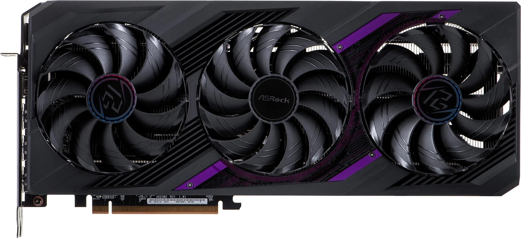 Kartë grafike ASRock Radeon RX 7700 XT Phantom Gaming 12GB OC, e zezë