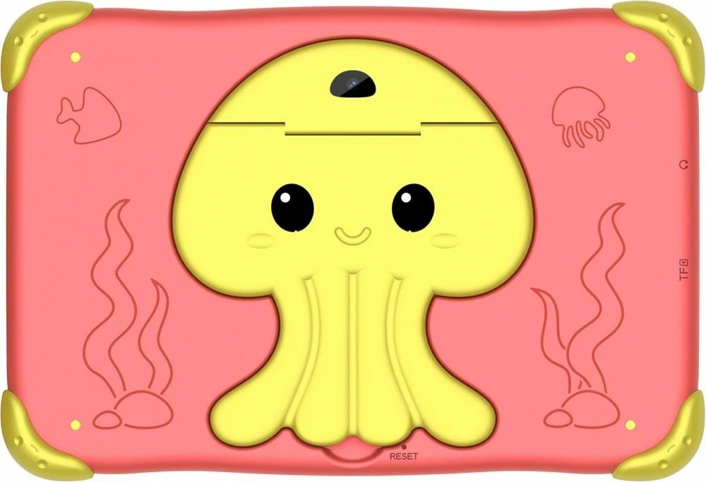 Tablet për fëmijë Kruger & Matz FUN 808 KM0808-R, 8", 32 GB, 3 GB RAM, Android 13, Kuq/Verdhë