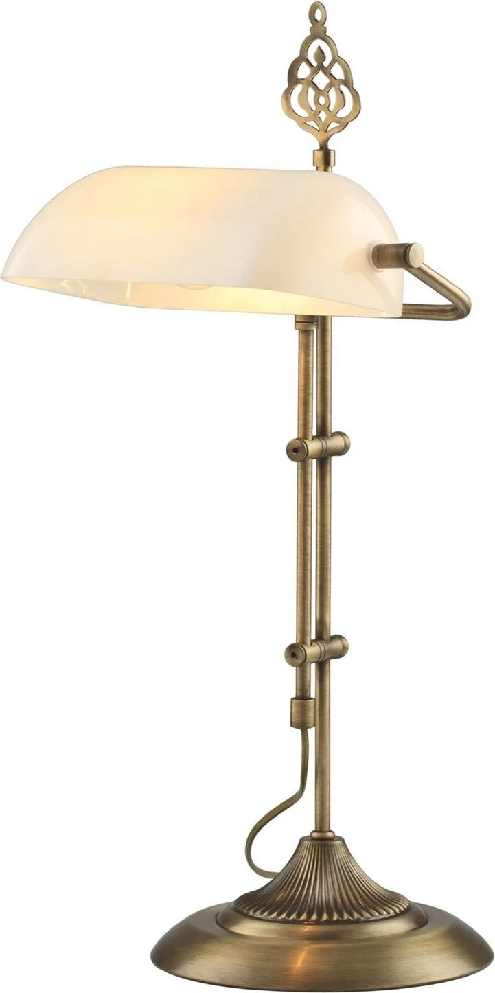 Llambë tavoline Opviq, ML-9063, e bardhë, vintage