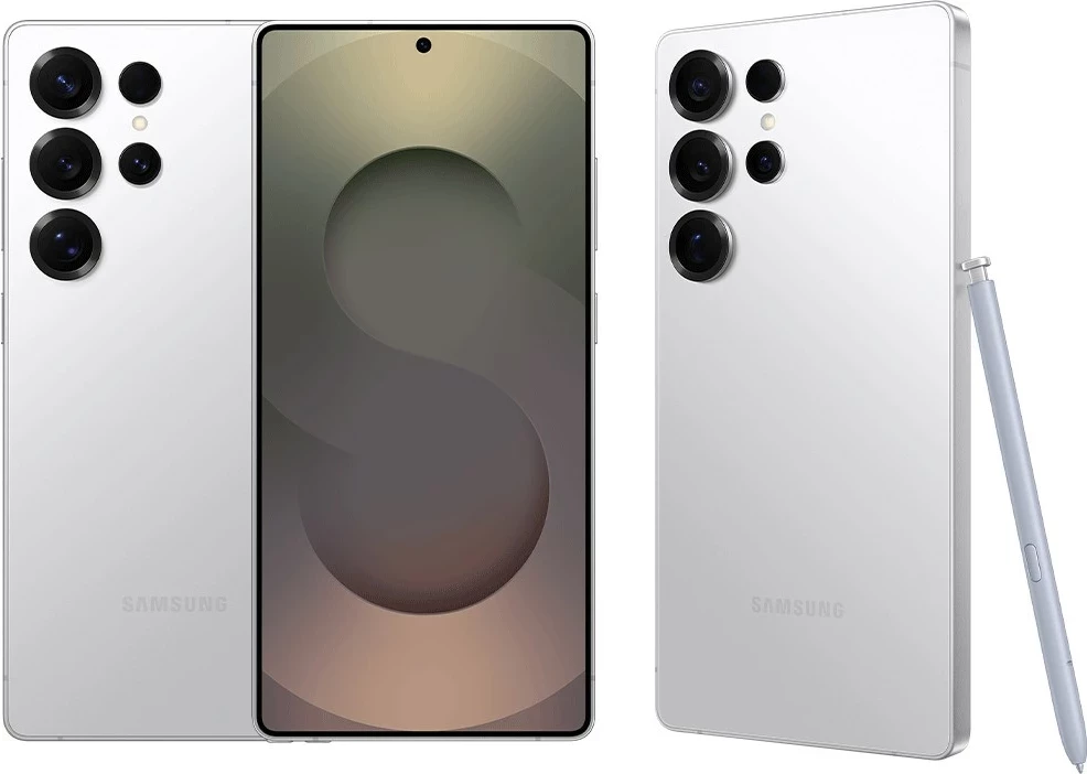 Celular Samsung Galaxy S25 Ultra, 6.9", 12+512GB, titanium whitesilver
