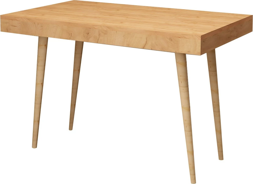 Tavolinë studimi Hanah Home, Valencia, ngjyrë lisi dhe e bardhë