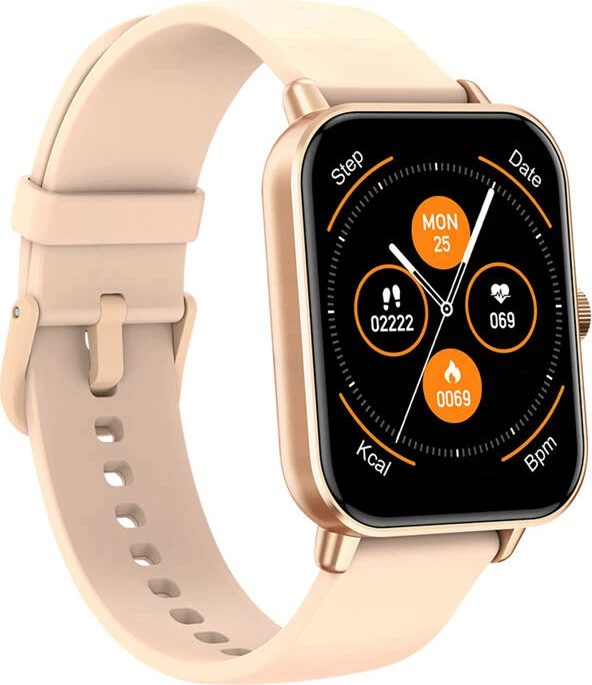 Smartwatch Colmi P81, 1.9", Bluetooth, IP68, Gold