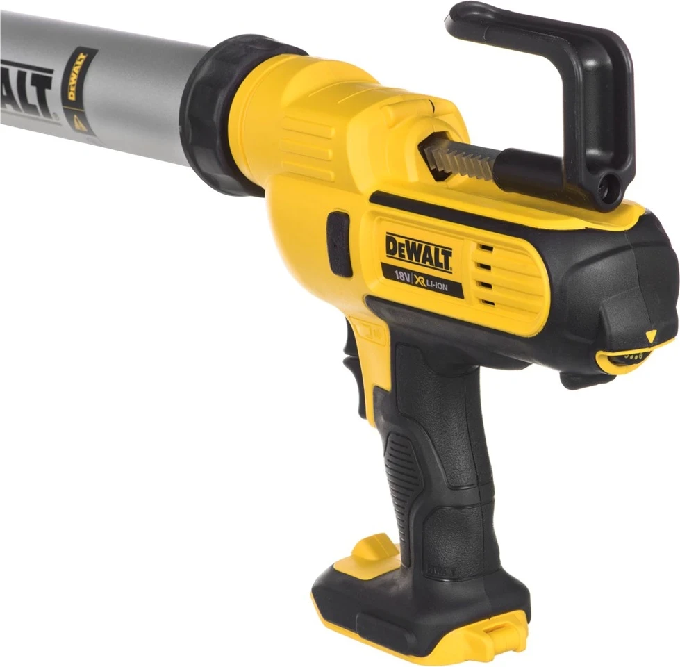 Pistolete për silikon DeWALT DCE580N-XJ, e zeza