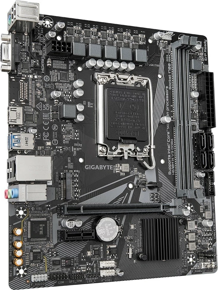 Pllakë amë Gigabyte H610M H V3 DDR4, Socket LGA1700, micro ATX