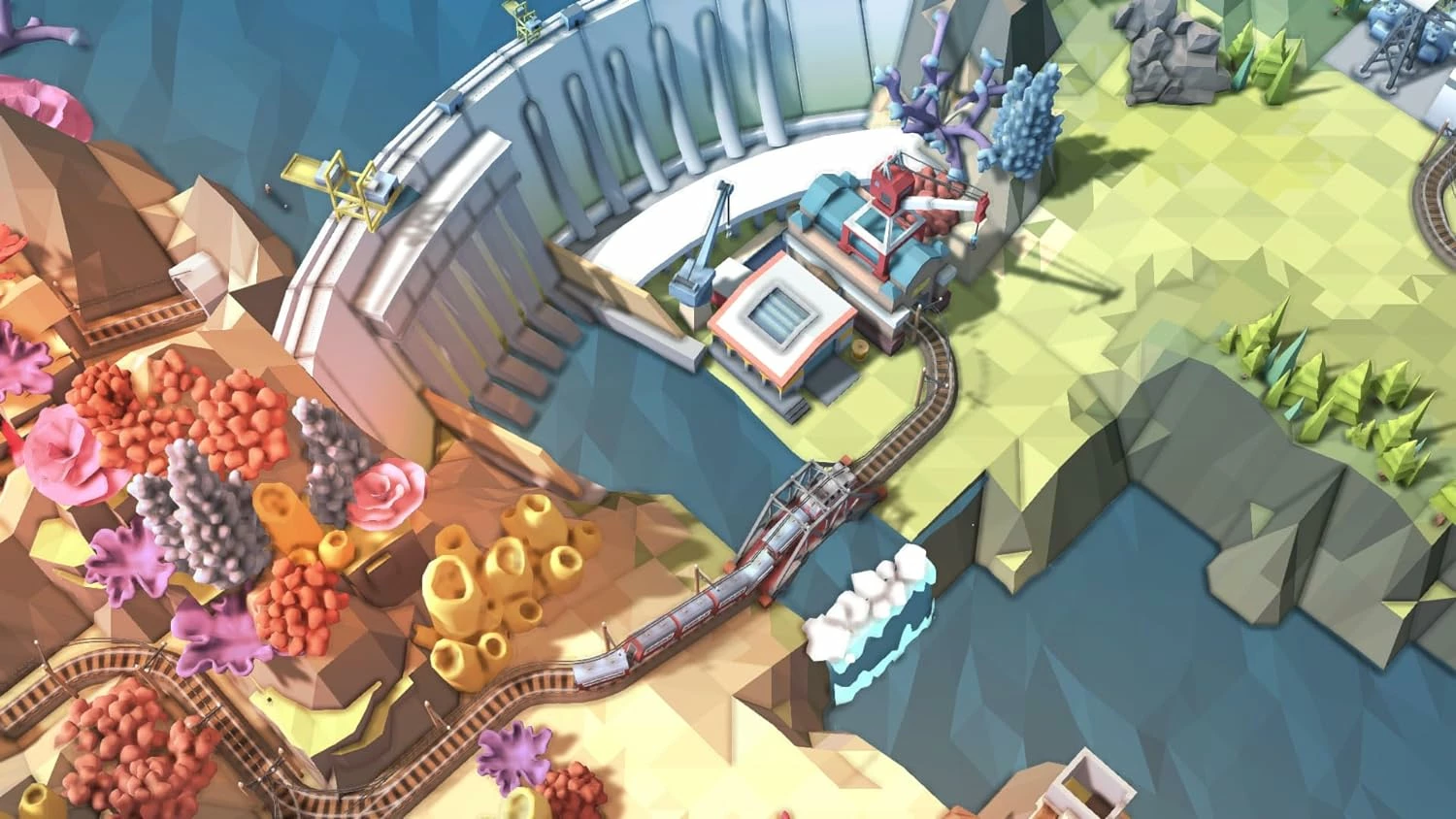 Lojë PS4 Numskull Games Train Valley Collection Deluxe Edition, përfshin Train Valley 1 & 2 + DLC, diorama 3D dhe set hekurudhor 4-pjesësh