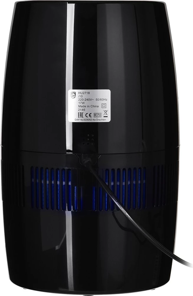 Lagështues ajri Philips HU2718/10, 2 L, 17 W, i zi/rozë