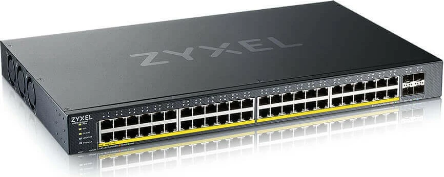 Switch, Zyxel, XGS1935-52HP-EU0101F, 48x Gigabit PoE + 4x 10G SFP+ uplink, Smart Managed Lite L3, rack
