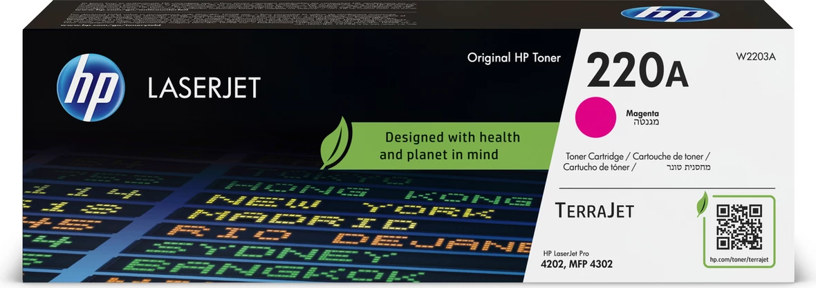 Toner HP 220A W2203A 1800 faqe Magenta