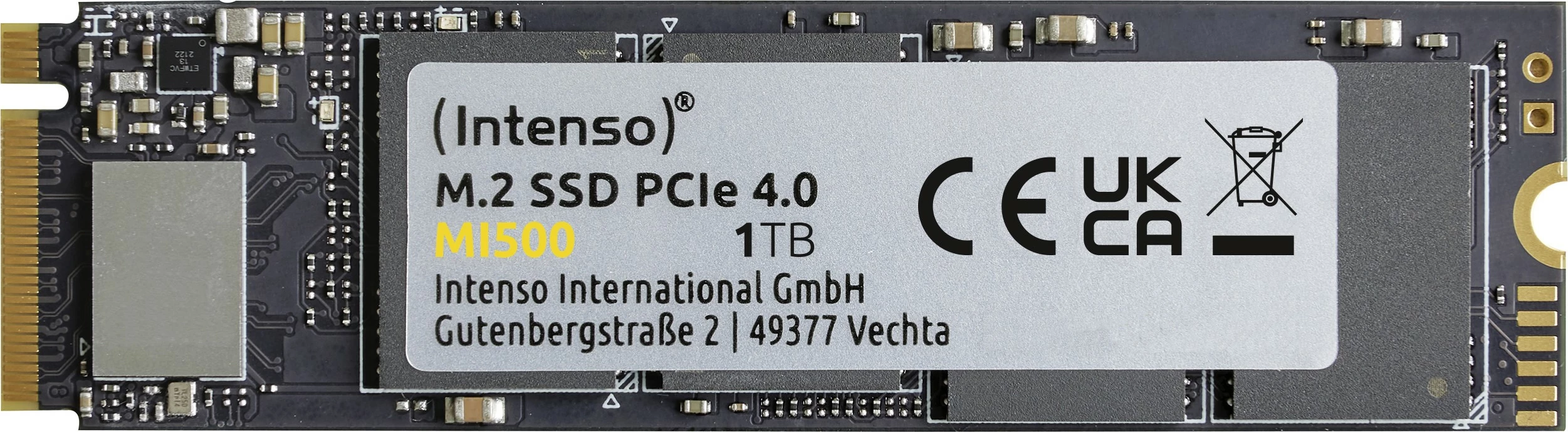 SSD Intenso MI500, 1 TB, M.2, 5300 MB/s
