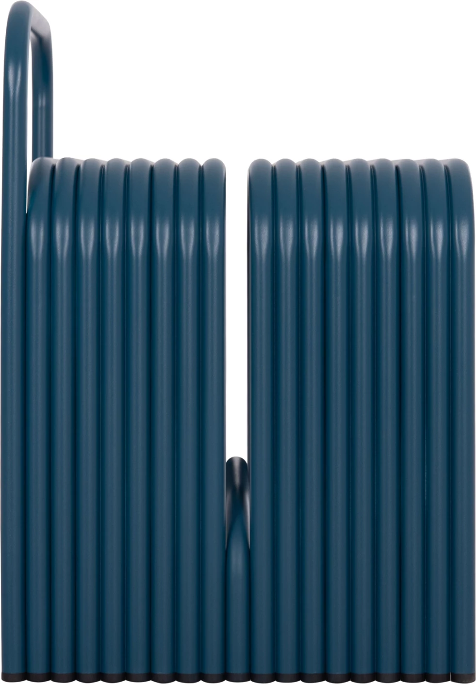 Karrige e ulët INTREPID, alumin, ngjyrë kaltër, 40x38x55Hcm