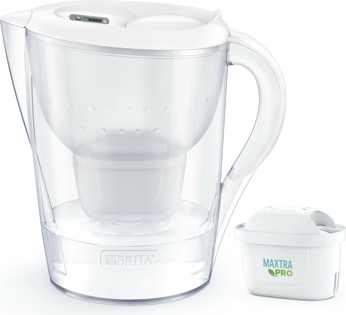Ibrik filtri për ujë Brita Marella XL Maxtra PRO, 3.5L, Bardhë