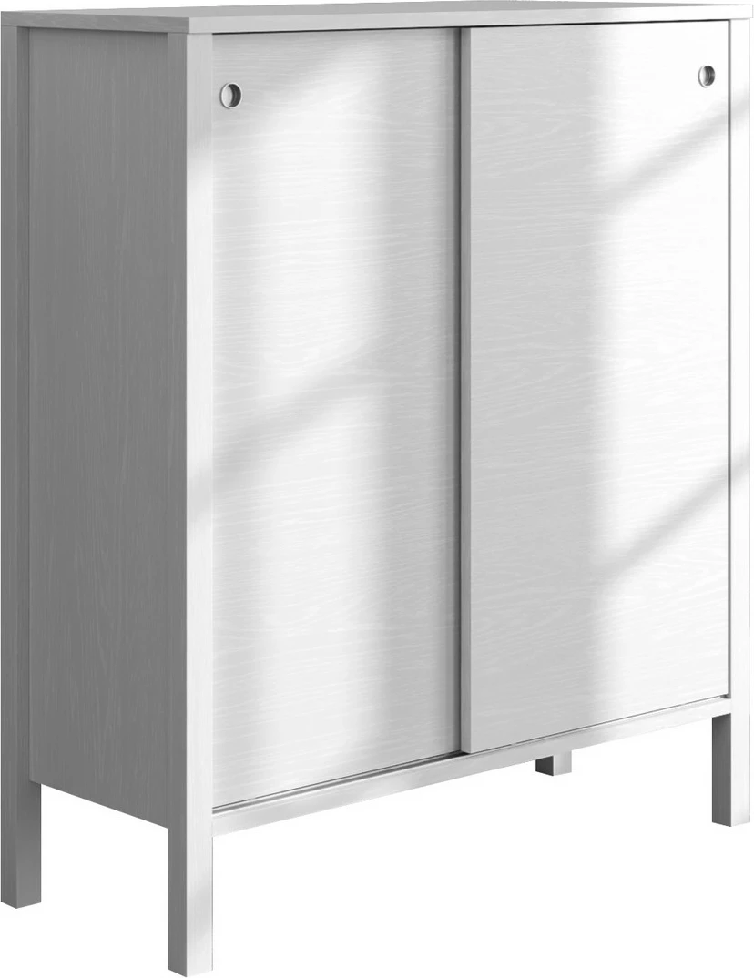 Dollap këpucësh Hanah Home, FRN-20047, ngjyrë druri dhe e bardhë