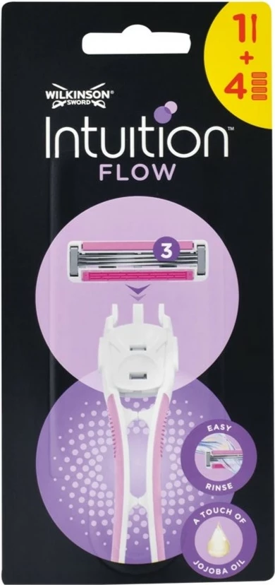 Rroje për femra Wilkinson Intuition Flow me 4 rezerva