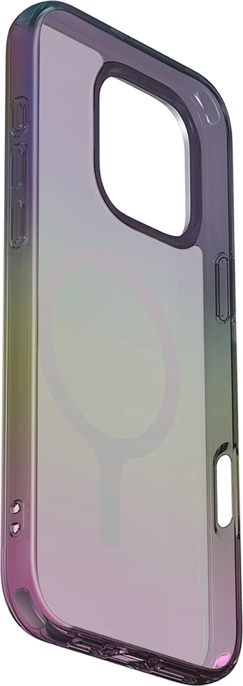 Mbështjellës UNIQ Iridescia Magclick Charging për iPhone 16 Pro Max, i zi