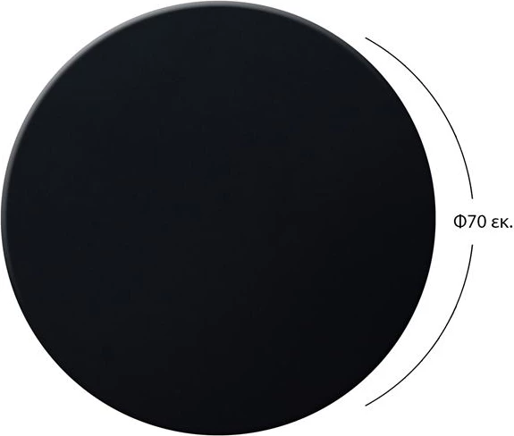 Sipërfaqe tavoline Werzalit '70 ngjyrë e zezë FH5228.01