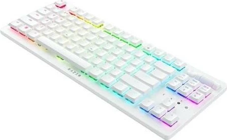 Tastierë Razer DeathStalker V2 Pro Tenkeyless me Switch të Kuq, e Bardhë