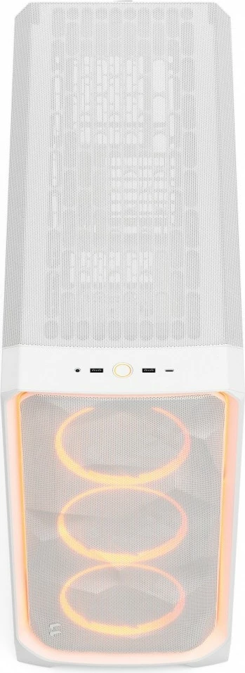 Kasë Fractal Design Meshify 3 XL Ambience Pro RGB, Tower, ATX/E-ATX, xham i temperuar, e bardhë