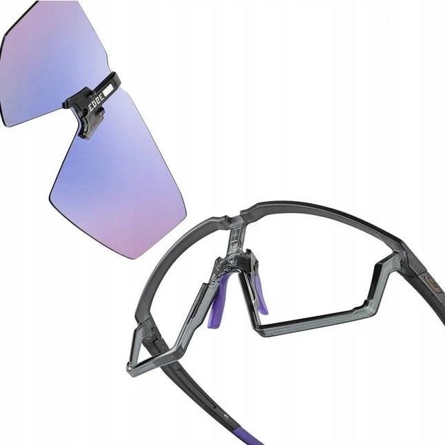 Syze dielli sportive Julbo EDGE, L, e zezë/portokalli