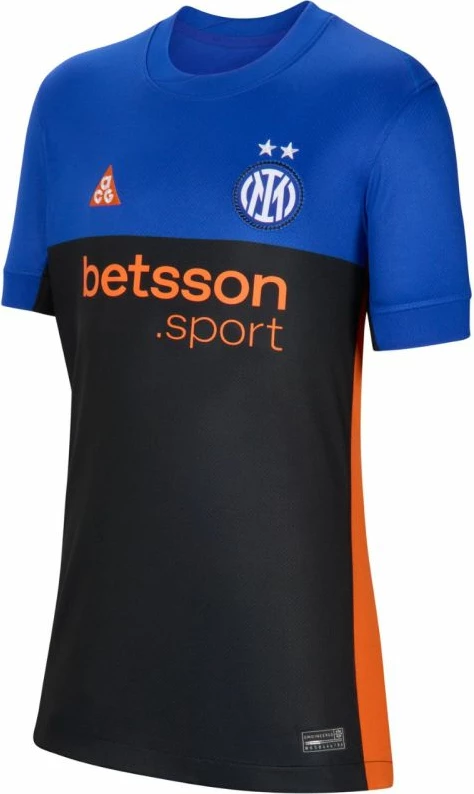 Fanellë fëmijësh Nike Inter Milan Stadium SE 2026, e zezë/kaltër [Madhësia: M]