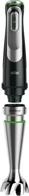 Blender dore Braun MultiQuick 9 MQ9195XLI, 1200W, zi-e argjendtë