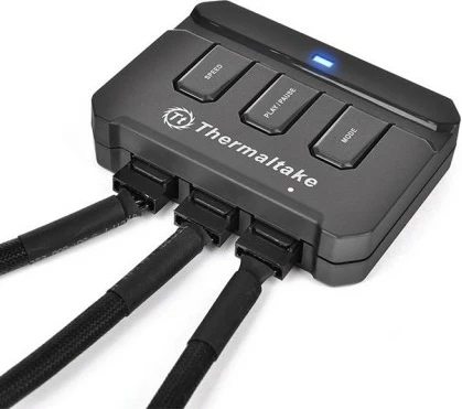 Set ventilatorësh Thermaltake Riing 14 LED, 3x140mm, RGB