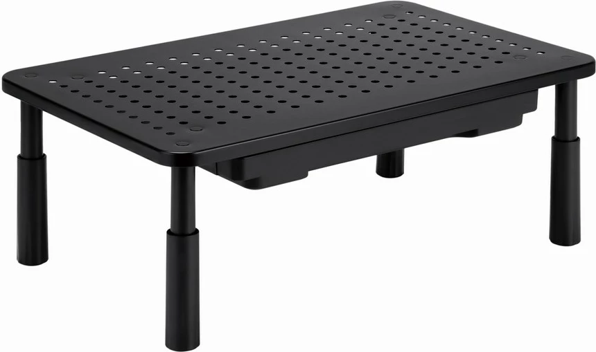 Mbajtëse monitori Gembird MS-TABLE-D-01 me sirtar, e zezë